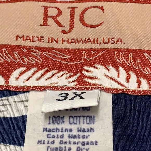 Womens RJC‎ Button Up Hawaiian Beach Shirt - Picture 6 of 7
